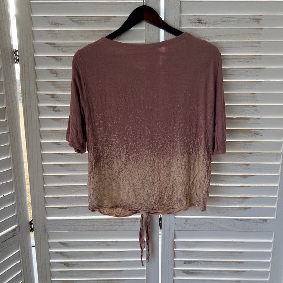 Tie Dye Front Tie Top - Picture 7 of 7